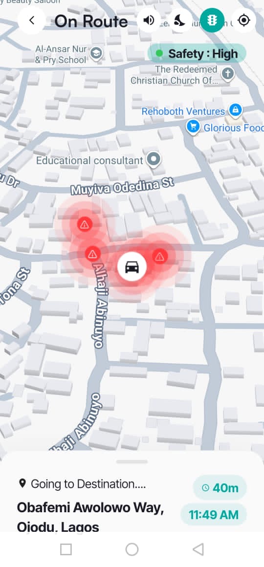 MoRoute app screen 58