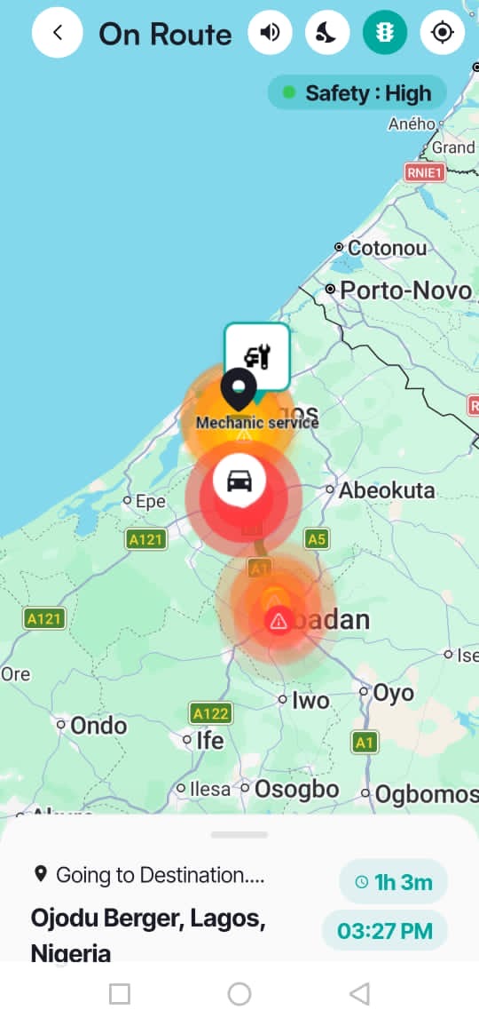 MoRoute app screen 14